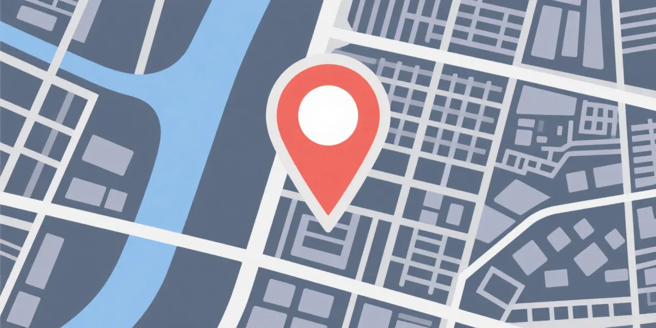 公司地理位置示意图